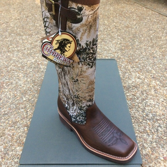 SOLD! SNAKE PROOF Chippewa 17" Snakeproof Boots 6D - Picture 6 of 8